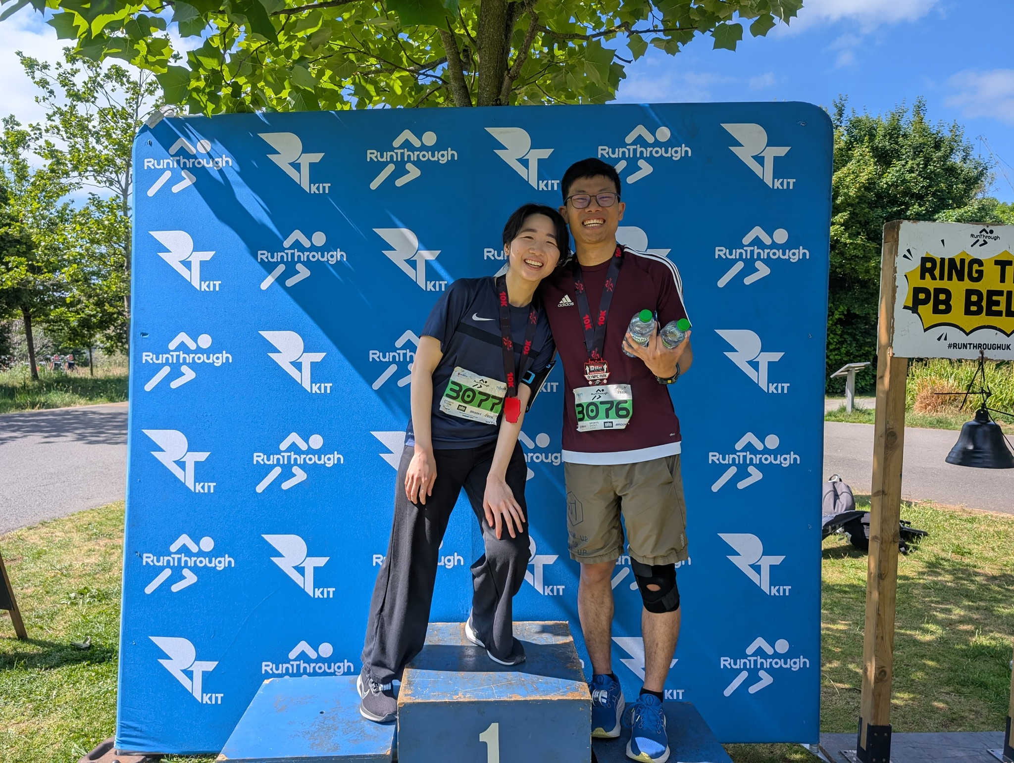 We celebrated many firsts, including Alysons first ever 10k run!
